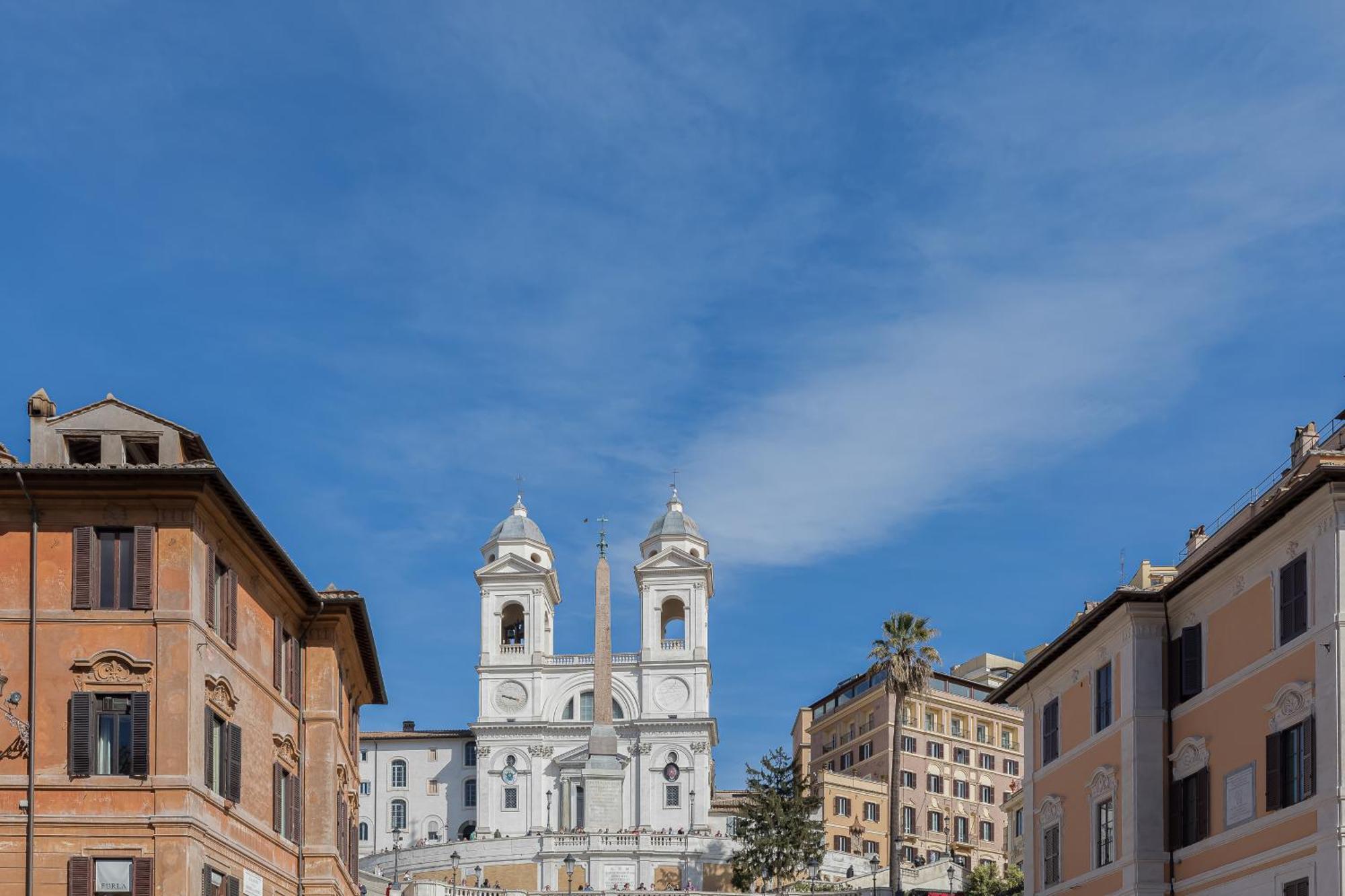 Spanish Steps Trevi Fountain